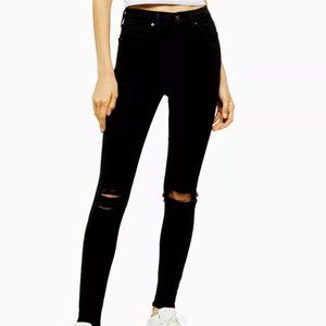 Topshop TALL Black Jamie Skinny Jeans